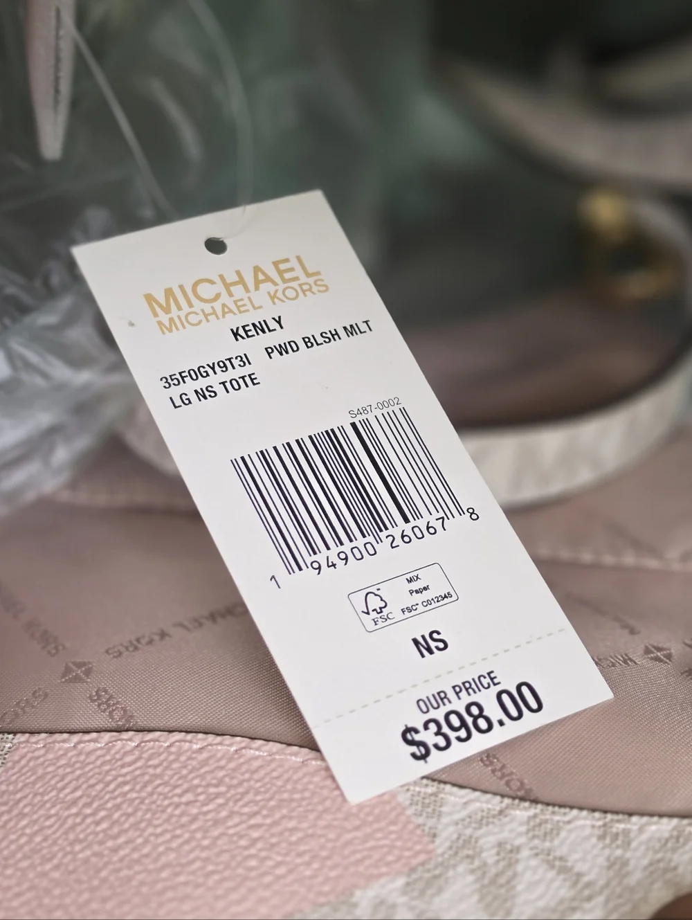 Michael Kors Kenly Logo Large Tote